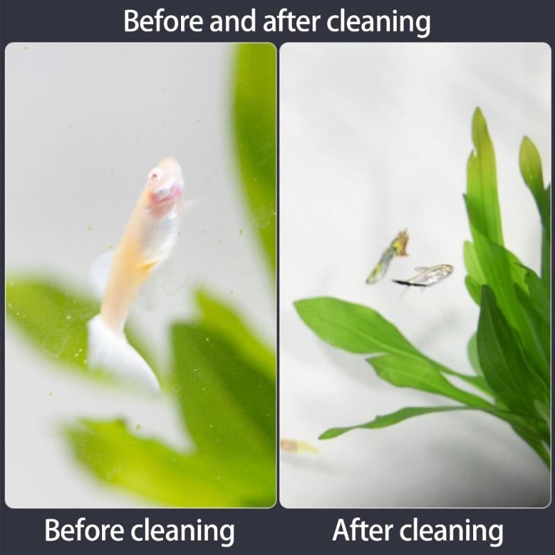 Magnet Brush for Aquarium Cleanings for Home and Office Tanks for Glass and Acrylic Tanks Small Size