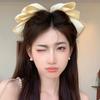 Girls Blue Pink Big Bow Ribbon Hair Clip Elegant Simple Spring Summer Oversized Bow Hair Clips Headband Clips Hair Accessories