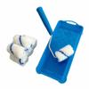 1Set High-Density Foam Paint Roller Paint Tray Liner Decor Tools 2 Inches Small Paint Roller Kit Home Painting Supplies Hardware