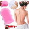 Shower Gloves Bath Scrub Remover Body Exfoliating Massage Shower Brush Silicone Bath Brush Skin Clean Silicone Bath Brushes