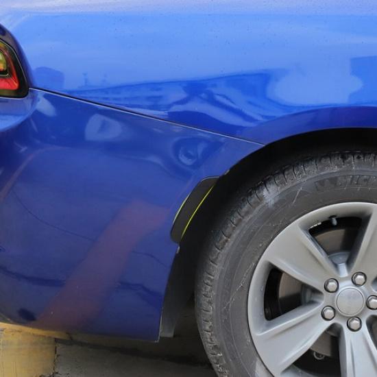 Smoked Wheel Eyebrow Light Cover Trim Bezels For Dodge Charger 2015+ Accessories