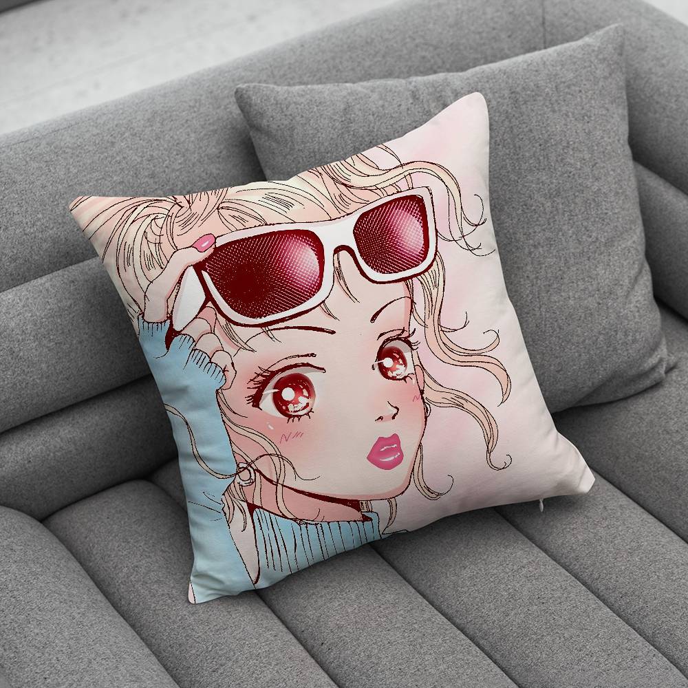 HHappy Berry Cartoon Pillow Case Pillowcase Home Sofa Cushions Car Cushions Pillowcover Office Pillowshell Pillow