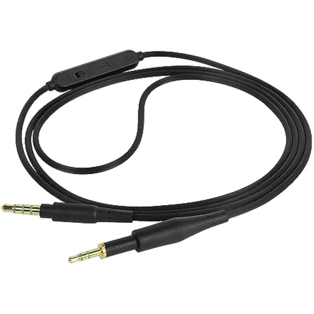 Geekria Cable Compatible Audio Cord Arker Game AKG K451, K452, Q460, K480, K450 Headphone Cable, ...