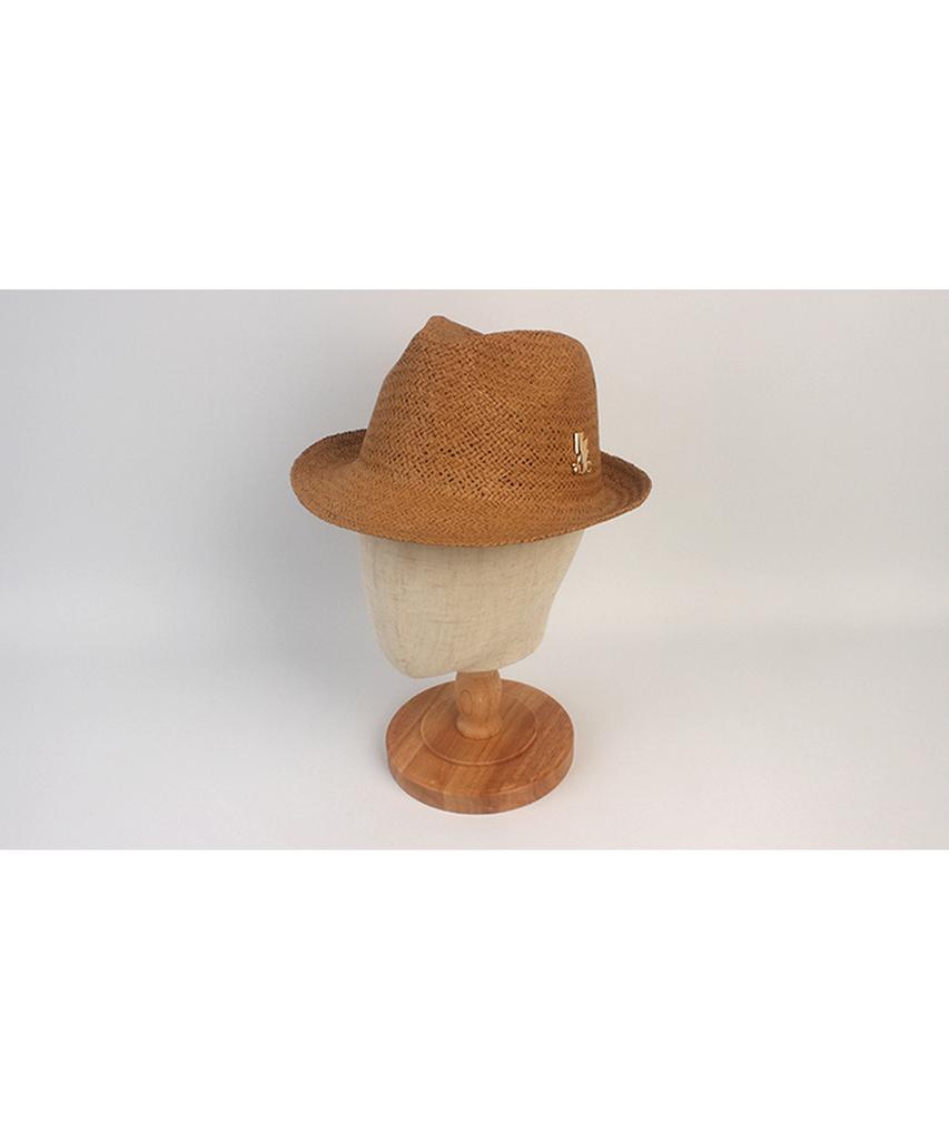 Yunibeosyeolkemiseuteuli Bu Swing Simple Brown Fedora Summer Hat