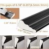 1 Roll 100/300/500CM Window Sealing Strip Self-Adhesive Weather Stripping Soundproofing