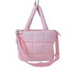 Women’s Large Quilted Crossbody Bag: Puffy Wallet & Makeup Shoulder Bag, Casual Style, Spacious Design