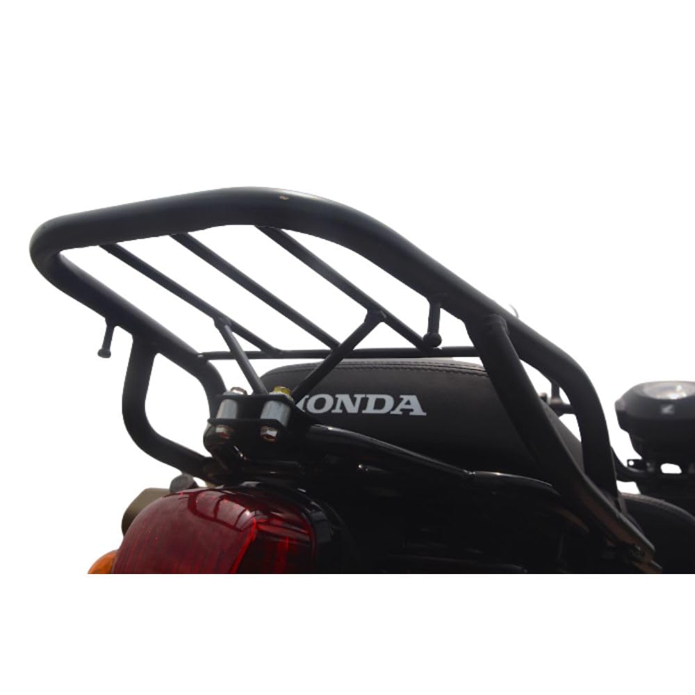 Rear Carrier for Honda Super Cub and Cross Compatible with Honda JA60 and JA44 Carrier Top Includes Cargo Hooks Cub, Up-Flat Cases, (Aftermarket Part)