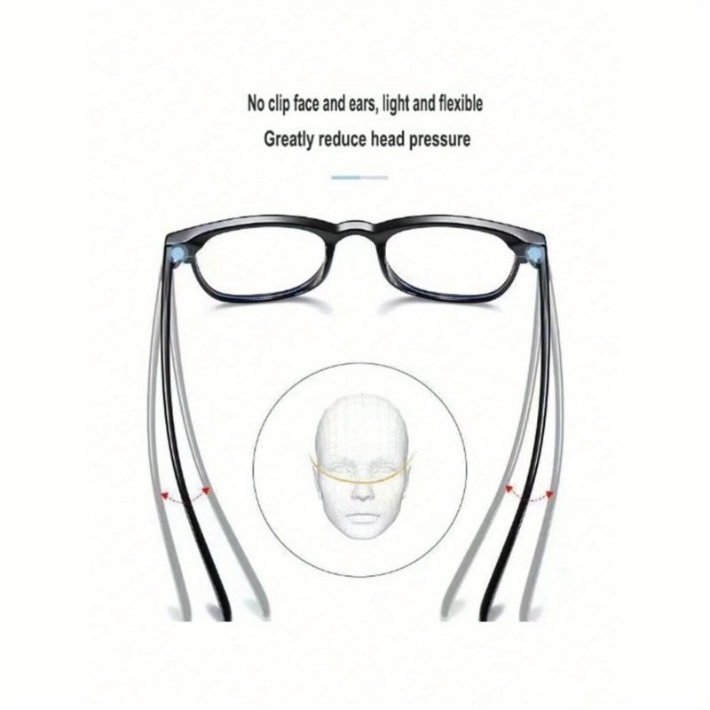 2PCS Blue Light Blocking Glasses Suitable for Computers Reading Gaming Televisions and Mobile Phones