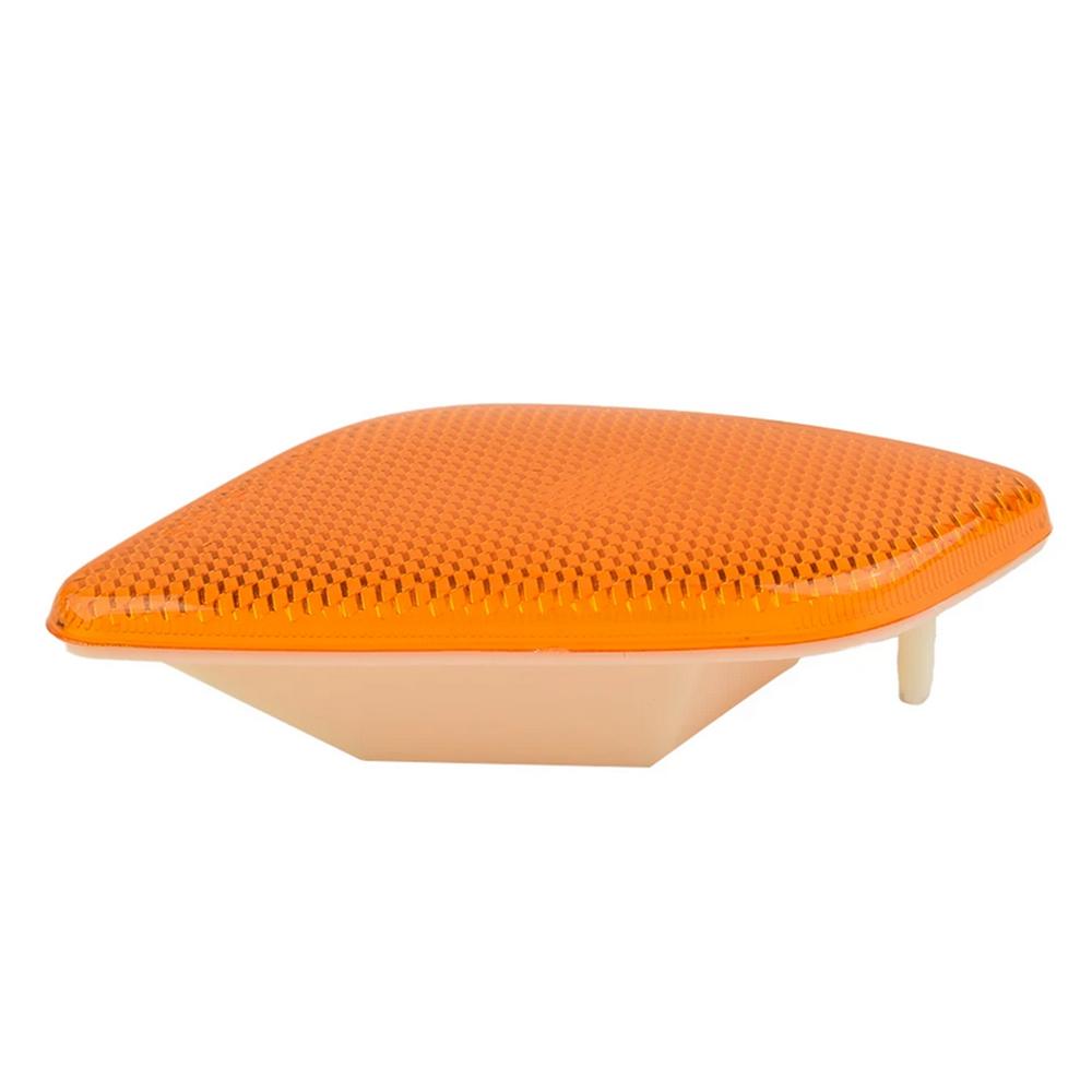 2Pcs For 97-06 Jeep Wrangler Fender Signal Parking Side Marker Light Lens Amber