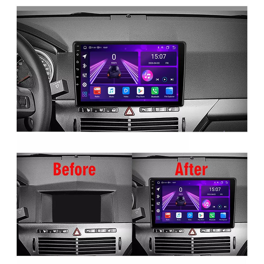 Android Car-Play Car Radio For Opel Astra H 2006-2014 Multimedia Player Head Unit Stereo GPS Navigation BT WIFI,8 CORE ,2+32GB