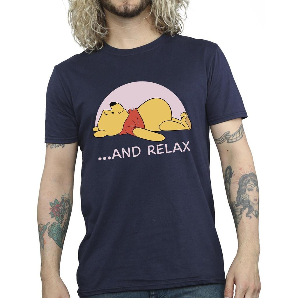 Disney Mens Winnie The Pooh Relax T-Shirt