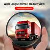 2Pcs HD Glass Truck Side View Mirror 9/12/14cm Reversing Auxiliary Mirror  Car Observation