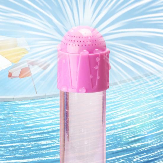 Water Shooter Toy for Kids Sparklers Effect High Pressure Beach Water Squirter Lightweight Pulling Tube Design Water Fight Toy