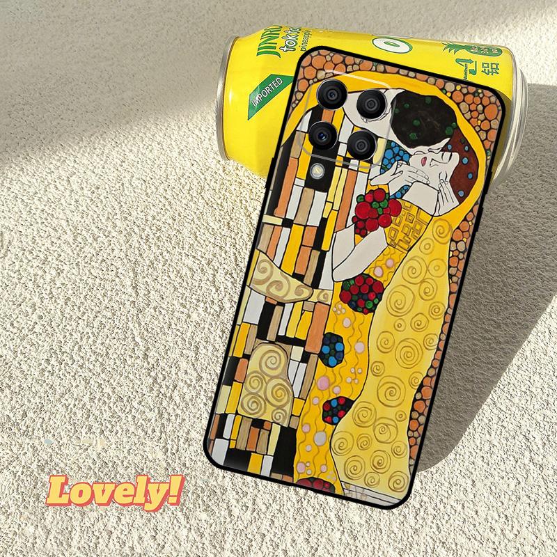 Gustav Klimt Kiss Art Case For Samsung Galaxy M53 M16 M11 M21 M31 M35 M12 M13 M14 M15 M36 M56 M32 M52 M55 M34 M54
