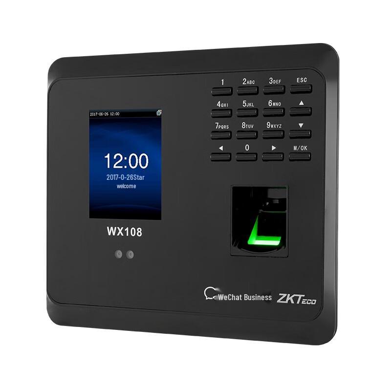 

ZKTECO WX108 Enterprise WeChat Face & Fingerprint Time Attendance System