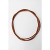 NISSEN CABLE CO., LTD (Nissen Cable Co., Ltd.) Äußeres Bremszugkabel aus Edelstahl, 2 m, Klarbraun, NI311A Klarbraun