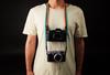 Camera Strap CS162 Series Cotton CAM1308 Cam-in Ring-Shaped (Blue)