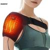 USB Electric Heating Shoulder Massage Belt Adjustable Heated Pads For Arthritis Pain Relief