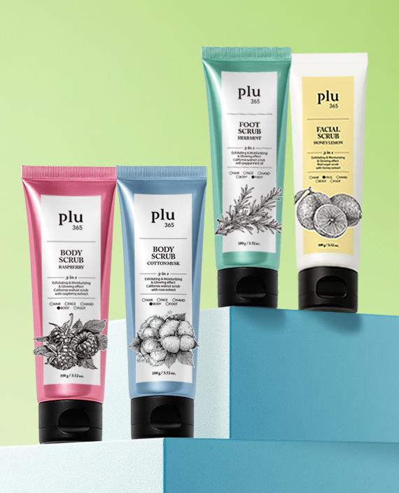 Plu365 Honey Lemon Facial Scrub 100g