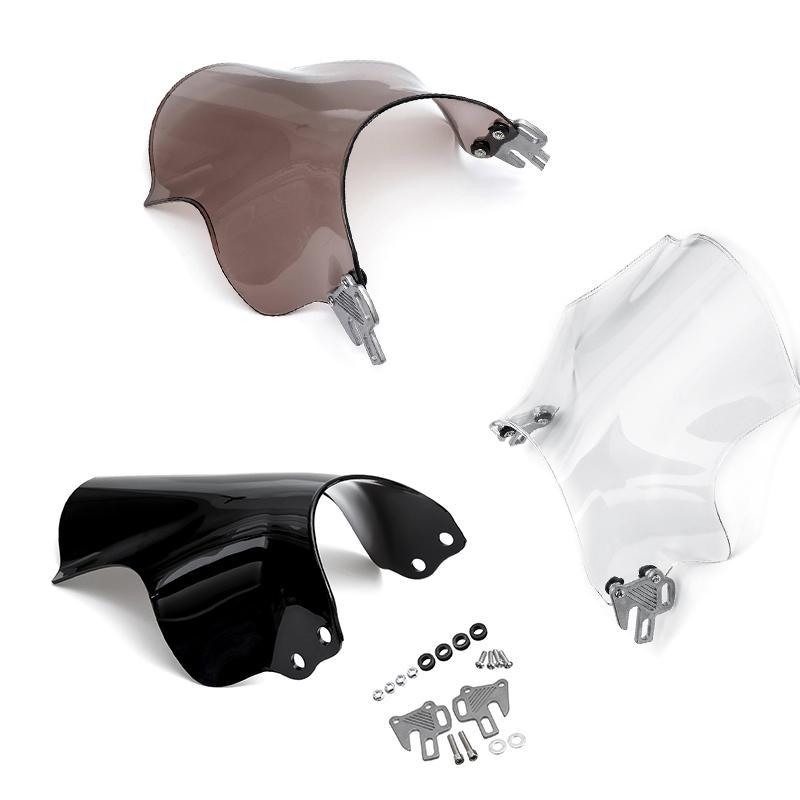 Motorrad Windschutzscheibe Verlängerung Spoiler Windschutz Air Deflektor Für Suzuki VS 600 800 DL650 DL1000 Für Honda Yamaha Kawasaki