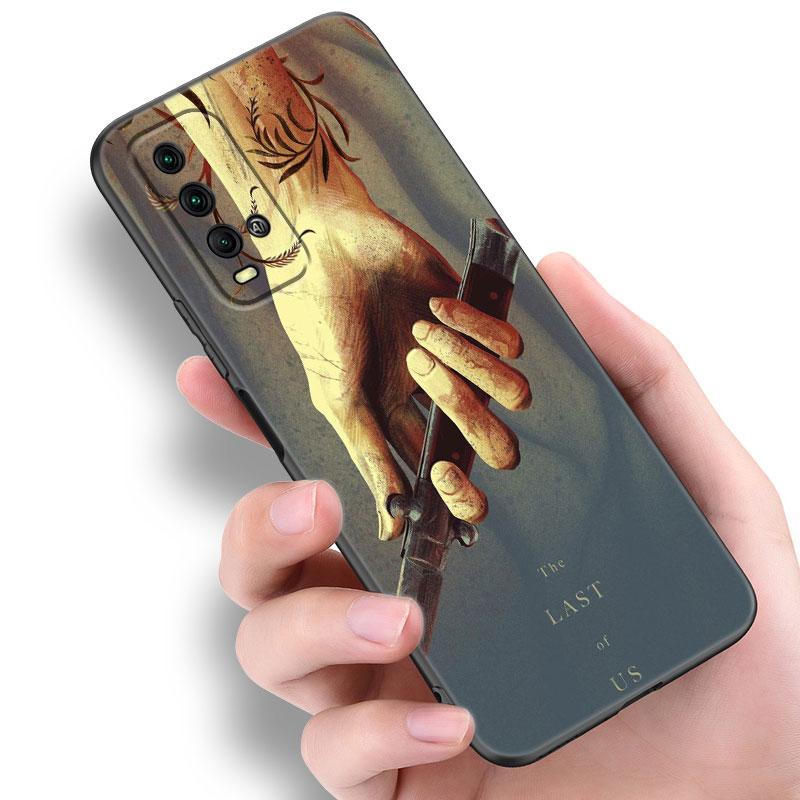 The Last Of Us Black Silicone Phone Case For Xiaomi Redmi 7A 8A 9A 10A 11A 9C 10C 12C 13C 11 Prime A1 A2 Plus 12 4G Note 9T 12R