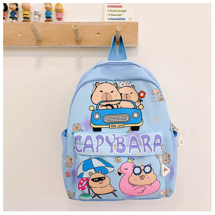 Cartoon Kids Delightful Backpack With Lightweight Design Ideal For School Use