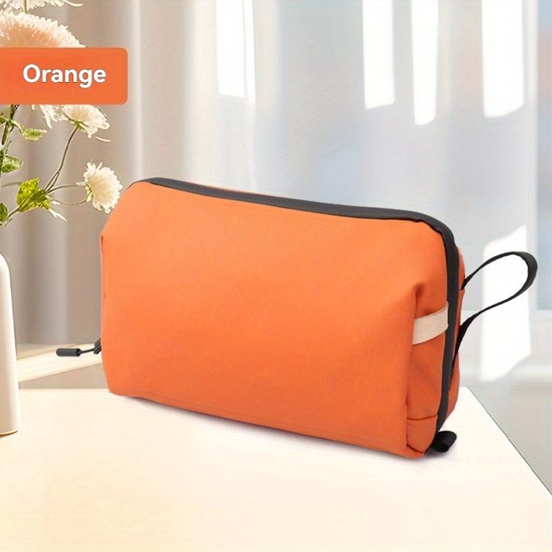 Вместительная косметичка, двухслойная, с разделением на сухое и мокрое, портативная дорожная сумка для хранения