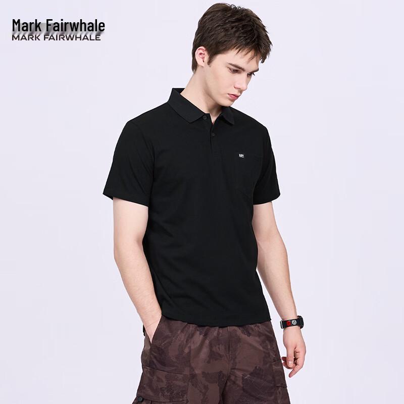 Mark Fairwhale Men's Minimalist Pocket Polo Shirt
