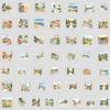 50 Watercolor Mexican Graffiti Stickers Creative Watercolor Attractions Graffiti Stickers Water Cup Computer Decoration Stickers
