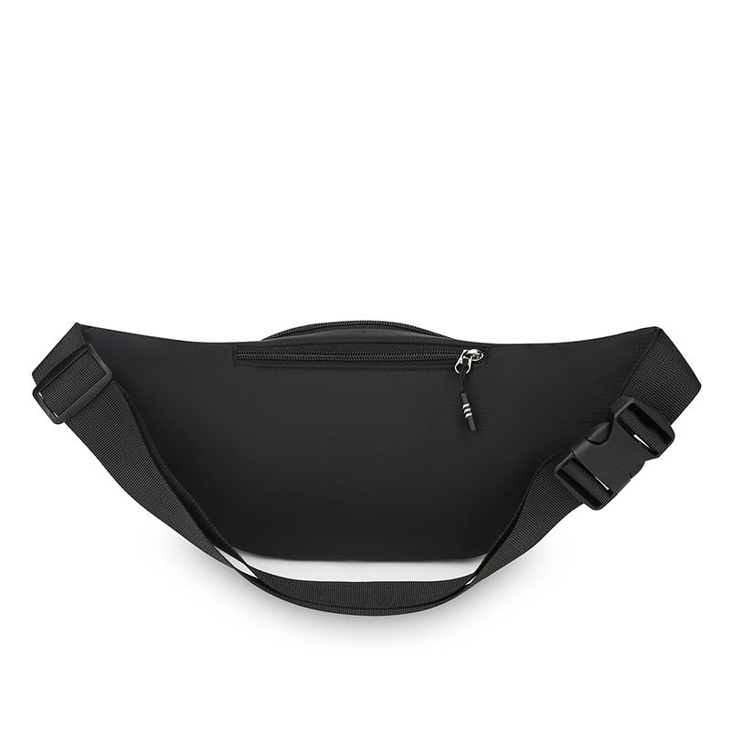 Unisex Large Capacity Fitness Waist Pack Portable Anti Theft Ultra Thin Small Chest Bag Sports Outdoor Leisure Running Waist Bag
