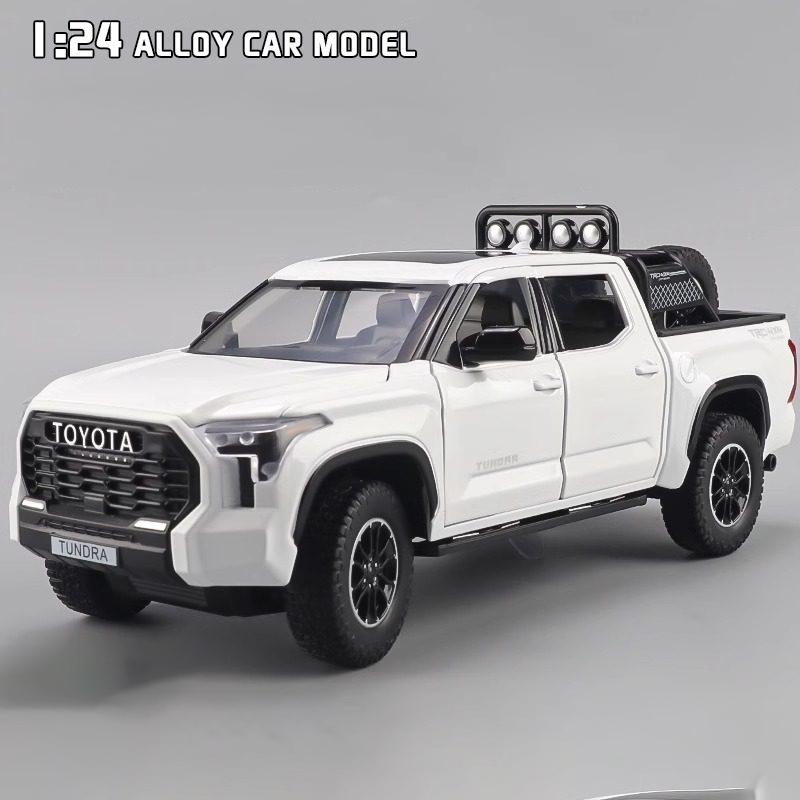 1:24 Toyota Land Cruiser LC80 FJ LC250 Tacoma Tundra Off Road SUV Alloy Metal Diecast Model Car Home Trendy Ornaments Collection