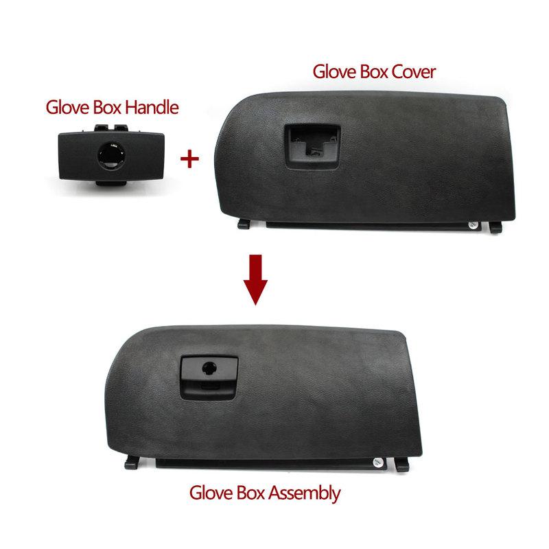 LHD Car Interior Front Console Black Beige Glove Box Door Lid Cover Lock Handle For BMW X3 X4 F25 F26 2011-2017 51166839000