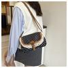 Women Retro Polka Dot Shoulder Bag Crossbody Messenger Bag Ladies Purse
