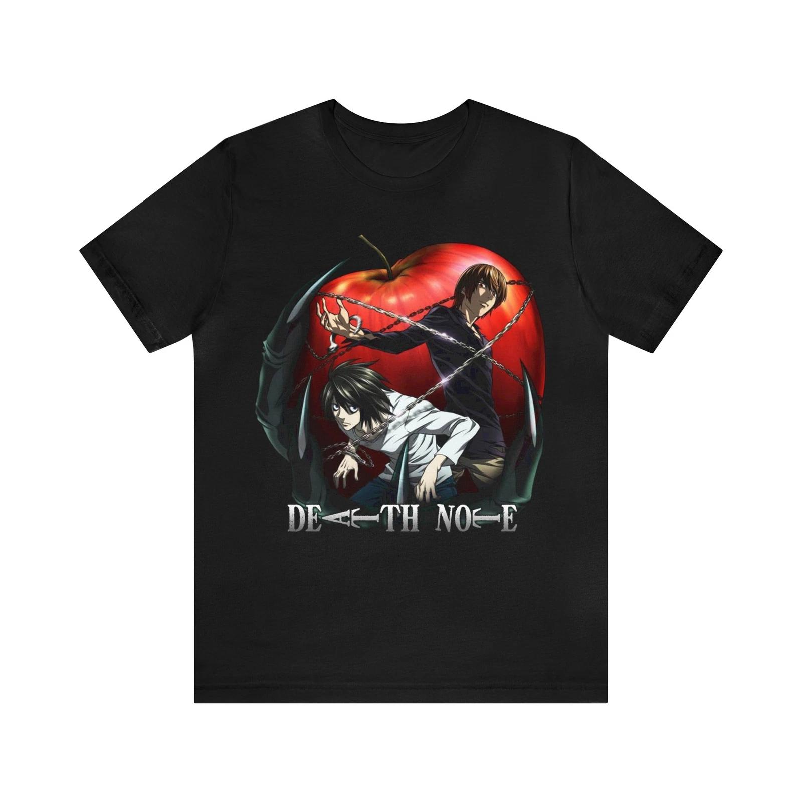Death Note T-Shirt, Death Note Unisex Short Sleeve Tee S