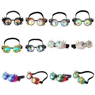 Vintage Gothic Goggles Industrial Age Kaleidoscope Steampunk Goggles Kaleidoscop