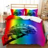 Eidechse Reptilien Bettbezug Geschenk für Jungen Mädchen Lustiges Gecko Bettwäscheset Full Queen Mikrofaser Niedliches Tiermotiv Bettdeckenbezug