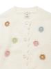 Gelato Pique Kids Baby Moko Flower Cardigan PKNT254444 OWHT 120