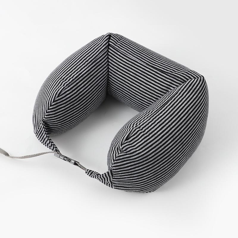 Multifunctional travel pillow U-shaped neck pillow Car plane pillow Unprinted U-shaped pillow