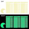 Sky In The Dark Wall Stickers 252 Adhesive Dots and Moon for Sky Decor For Kids Bedroom Birthday Gift