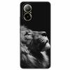 For Realme C67 4G Case Animals Painted Black TPU Silicone Soft Bumpers for RealmeC67 4G C 67 RMX3890 Phone Covers Wolf Cool Bags