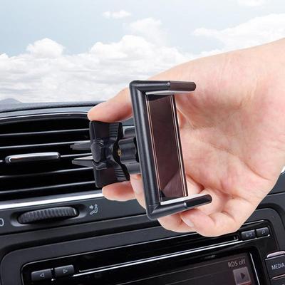 Universal Rotating Car Air Vent Phone Holder with Adjustable Clamp