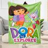 Dora Explorer Blanket Soft Warm Cozy Perfect for Livingroom Office Chair Office Four Seasons Multipurpose Warmthful Decor Gifts For Family Or Friends