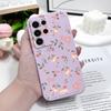 Floral Scent Phone Case For Samsung Galaxy S25 FE S24 S23 S22 S21 S20 Ultra Plus Note 20 Ultra 10 Plus Cover
