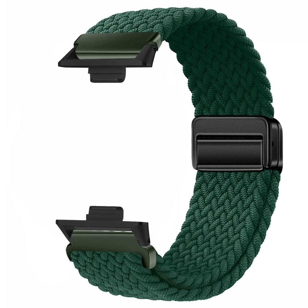 Magnetic Braided Nylon Loop Band for Xiaomi Redmi Watch 5 4 Strap Adjustable Sport Replacement Correa Bracelet Mi Band 9 8 Pro
