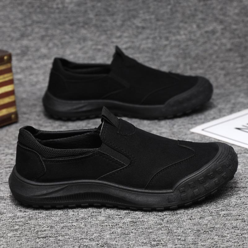 Men's Autumn Casual Sports Fashion Tooling Shoes Outdoor Breathable One-pedal Driving Shoes Trendy Board Shoes