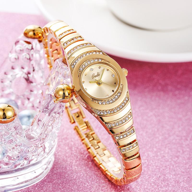 Women'S Bracelet Watch Medieval Niche High-End Diamond-Encrusted Quartz Watch Women'S High-Value Waterproof Watch
