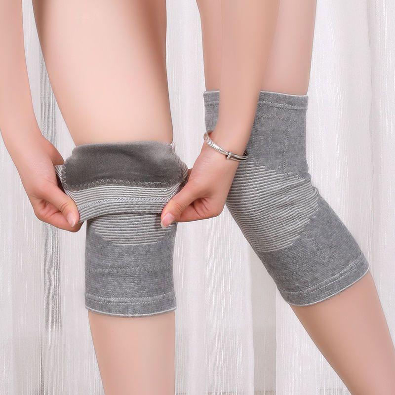 

Winter Cold-Resistant Knee & Leg Warmers Fleece-Lined Anti-Slip Unisex for Middle-Aged and Elderly S
