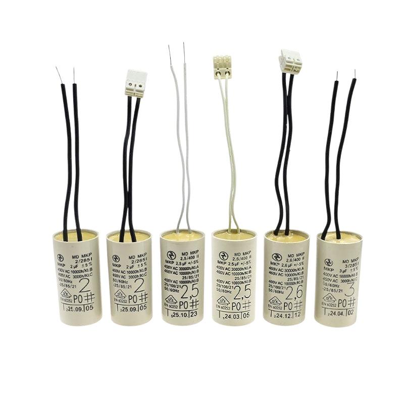2/2.5/2.6/3uF Water Pump Capacitor For Wall Mounted Gas Boiler Heating Circulation Pump Motor Run Component 6