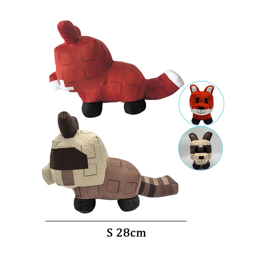 TreasuringU Grow Garden Plush Toy Cartoon Fox Red Panda Stuffed Doll Garden Fox Bee Plushie Toys Dinosaur Plushie Birthday Gift