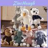 Adorable Plush Toy Keychain Lovable Animal Figures Perfect For Bags Keys Fun